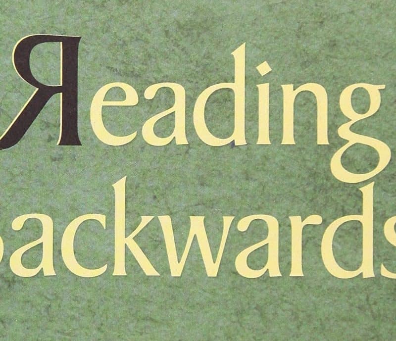 The cover of reading climate change backwards.