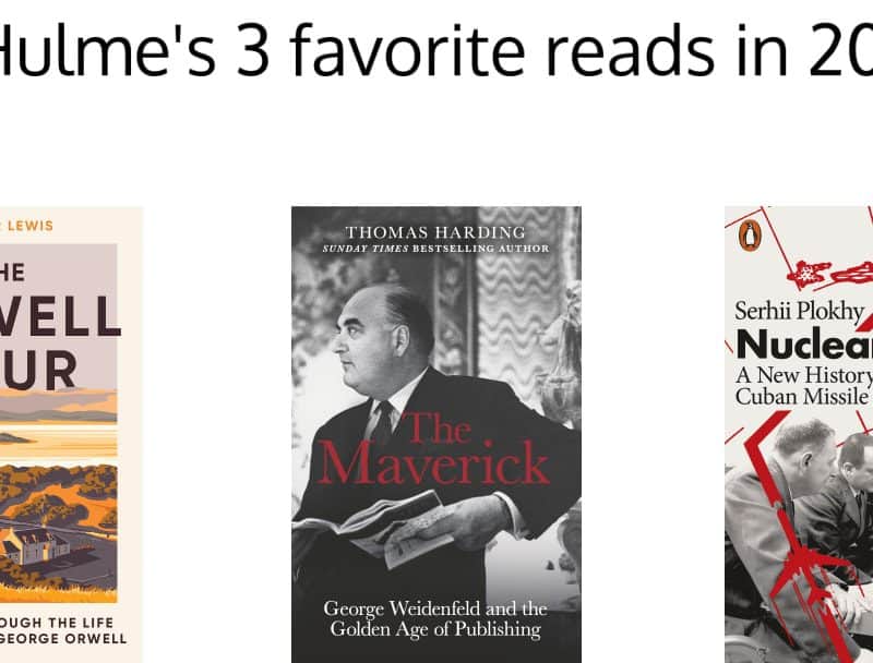 Mike Hume's favourite reads in 2023.